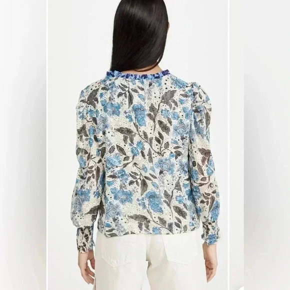 MISA Los Angeles Siena Top in Jaipur Floral Mix size Medium - Picture 3 of 15